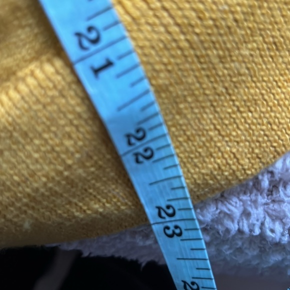 J.crew Merino Wool Mustard Ribbed Hem - Picture 10 of 10
